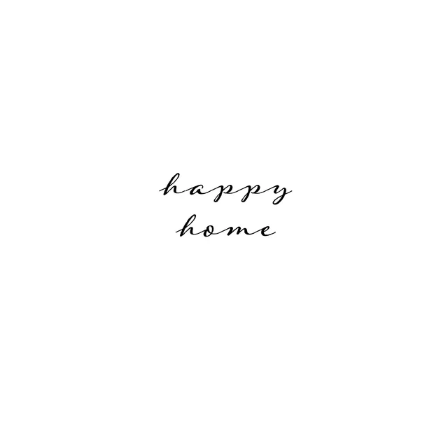 Kissen Happy Home