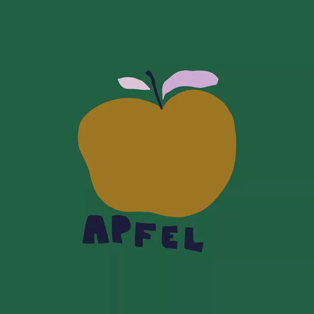 Kissen Apfel