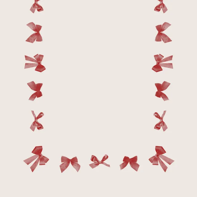 Tischläufer Schleifen Rahmen