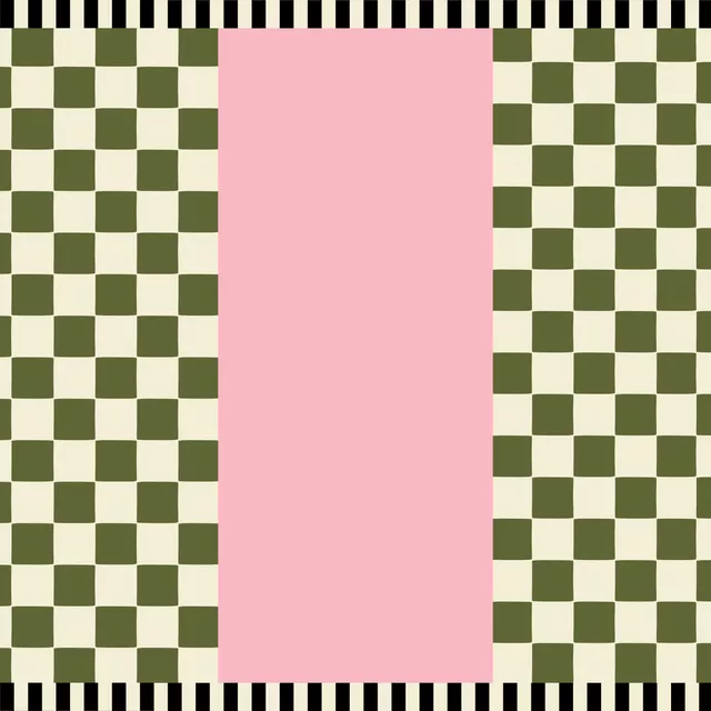 Tischdecke Tischdecke Kariert und Rand