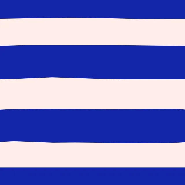 Tischläufer Coastal summer Streifen blau