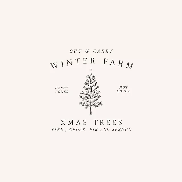 Geschirrtücher Winter Farm Black