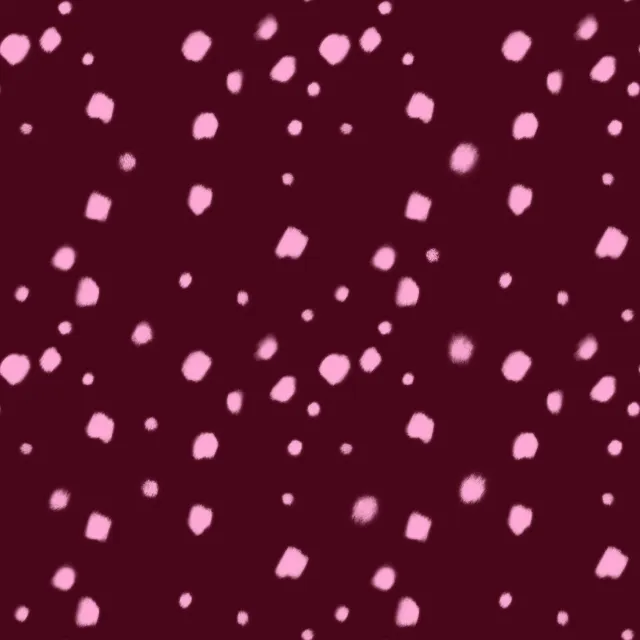 Bodenkissen Fleckenmuster Burgundy