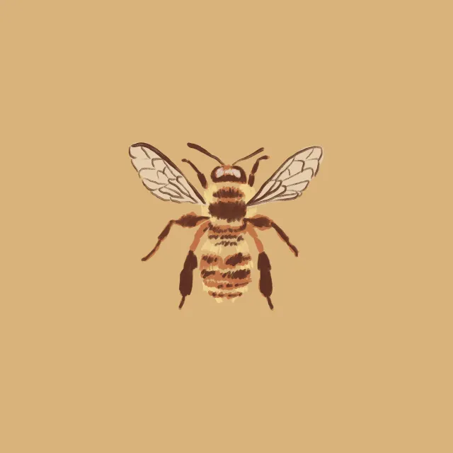 Sitzkissen Landliebe Biene