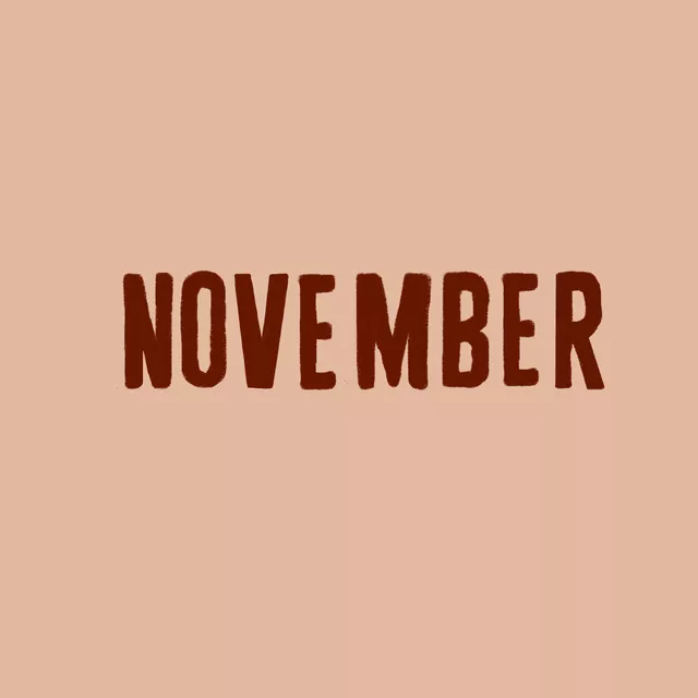 Kissen November Braun Beige