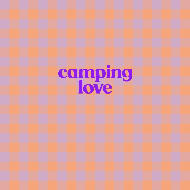 Tischläufer Gingham Camping Love Soft