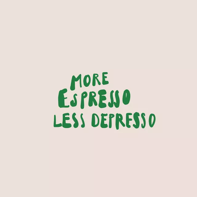 Kissen More Espresso Green