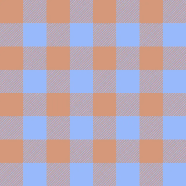 Bettwäsche Big Modern Gingham Ocker