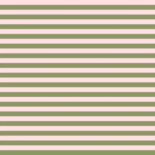 Tischset Streifen grün rosa