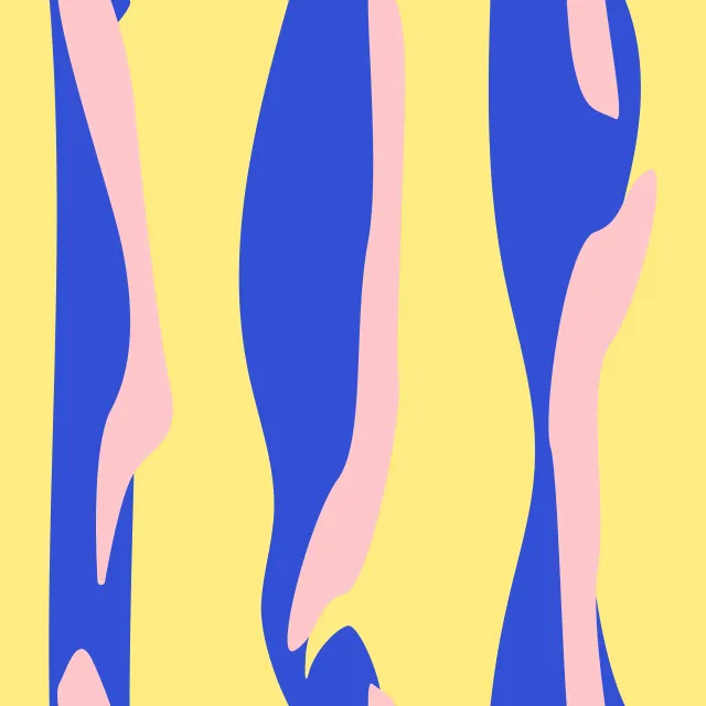 Kissen COLORFUL TIGER BLUE