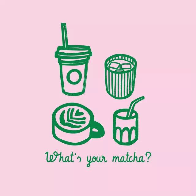 Kissen What's Your Matcha