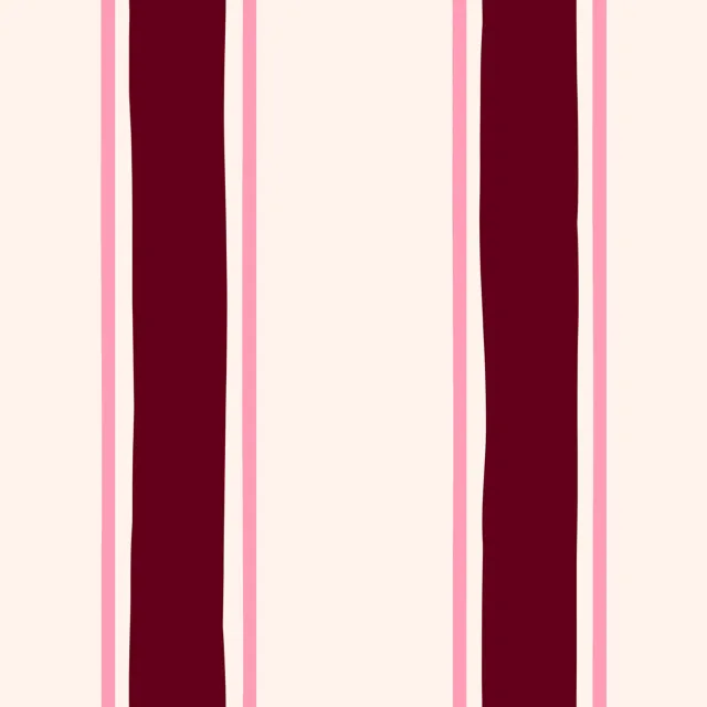 Tischdecke Streifen Pink Bordeaux
