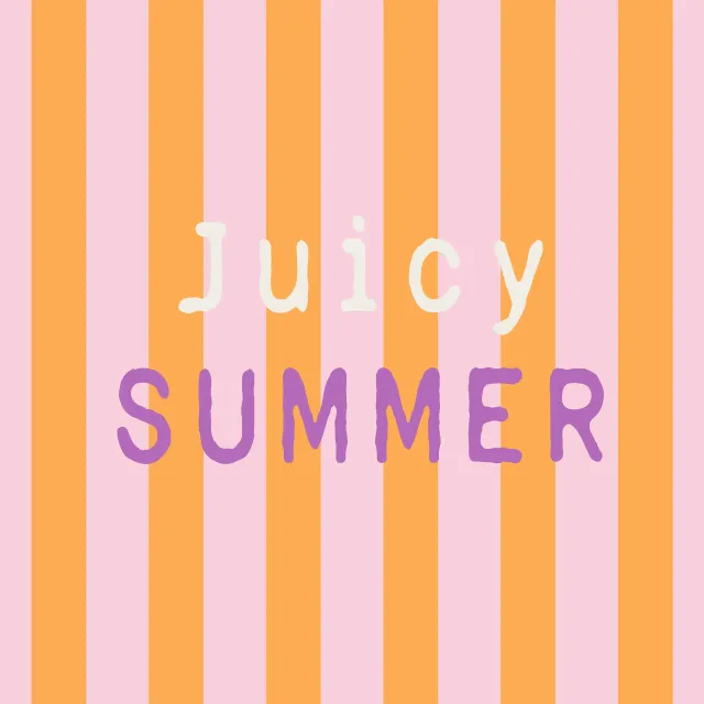 Servietten Juicy Summer pink orange