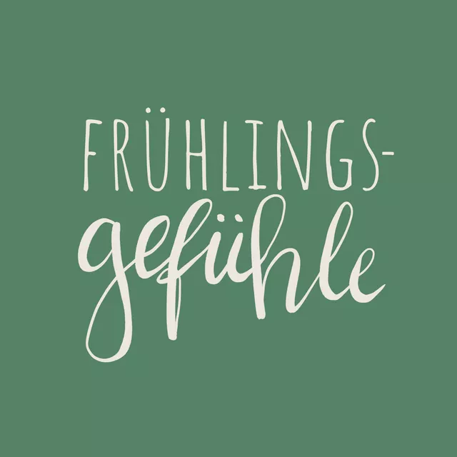 Kissen Frühlingsgefühle