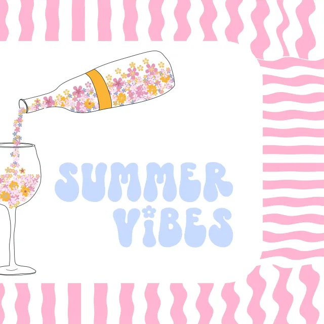Tischset Spritz Summer Vibes Blumen