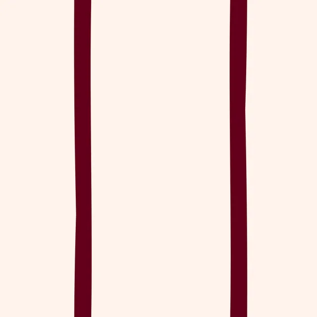 Tischläufer Dünne Streifen Bordeaux