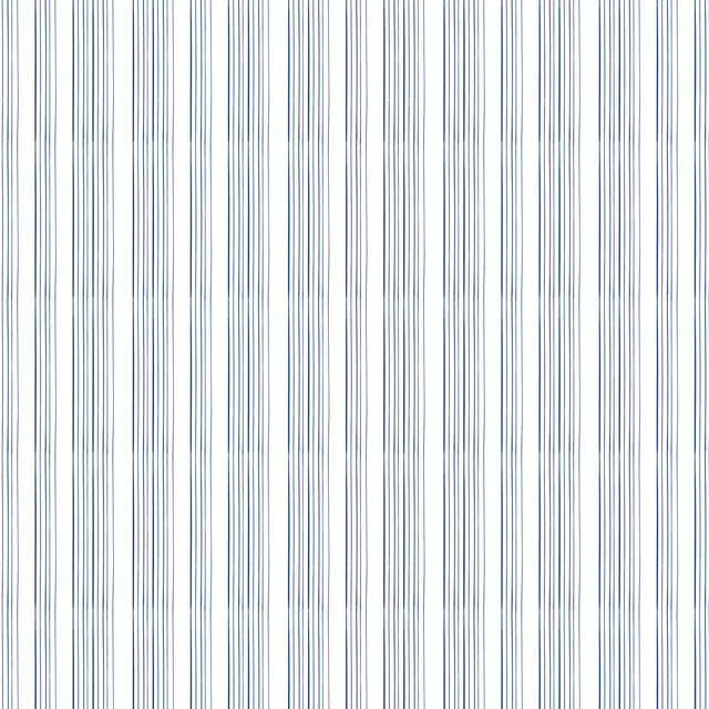 Raffrollo Streifen in blau