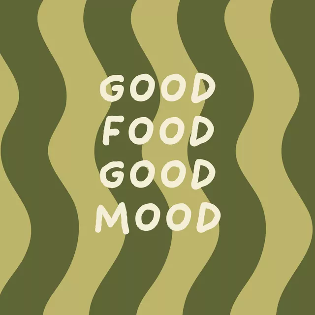 Geschirrtücher Good Food Good Mood Wellen