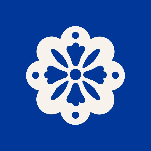 Tischset Blüte Folkart