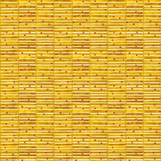 Bettwäsche Punkte-und-Streifen-gelb-pink