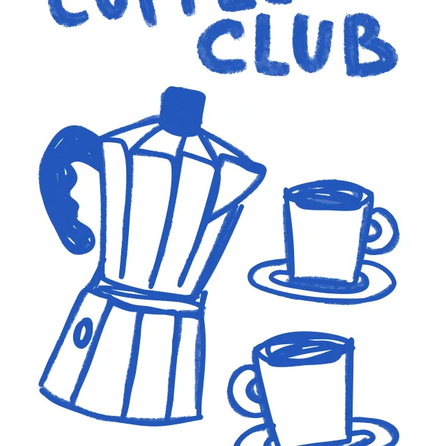 Servietten Coffee Club