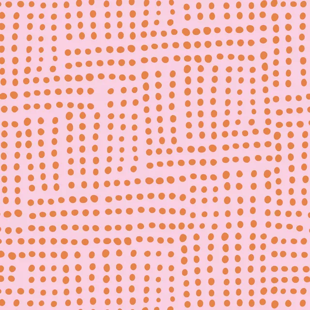 Bankauflage Modern Safari Punkte Rosa