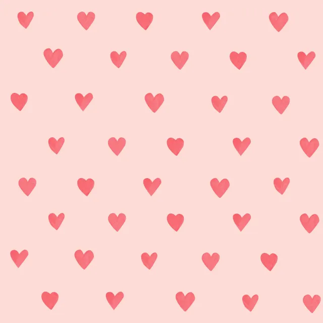 Bankauflage Herzen rosa pink