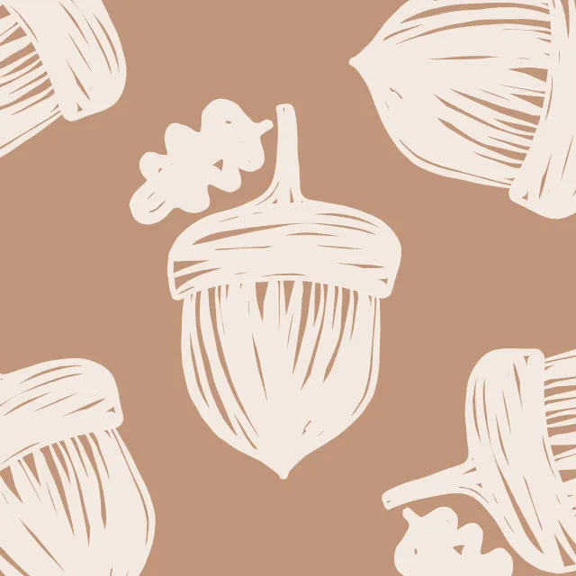 Servietten Oak Allover amber