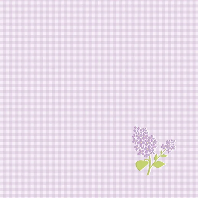 Tischset Flieder Vichy lila