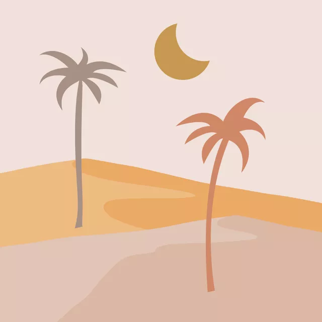 Kissen Silence of the desert