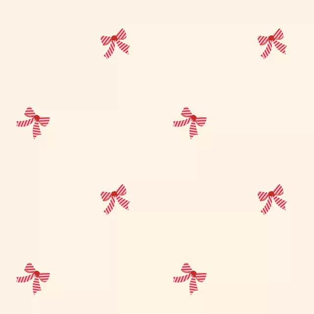 Bettwäsche Schleifen Muster gestreift