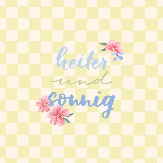 Bodenkissen heiter und sonnig gelb