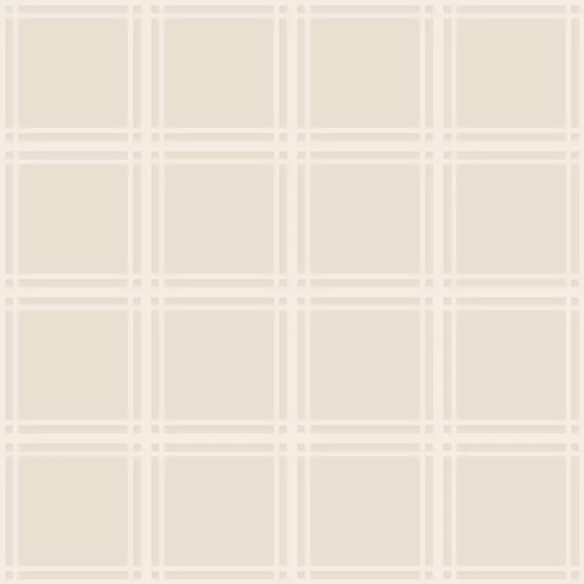 Kissen Autumn Checks beige white