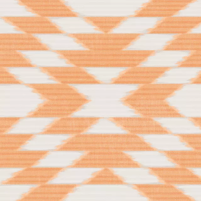 Kissen Diamonds Ikat Orange