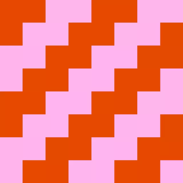 Bodenkissen Blush Tangerine Brick