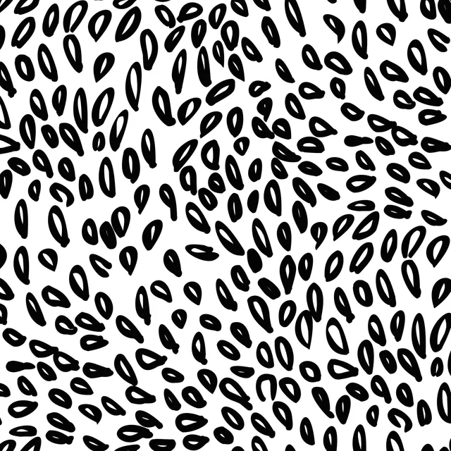 Bettwäsche Abstrakt in schwarz-weiss