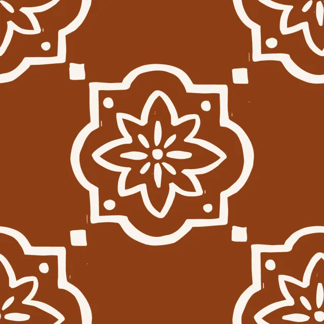 Tischläufer Azulejo Setubal Auburn