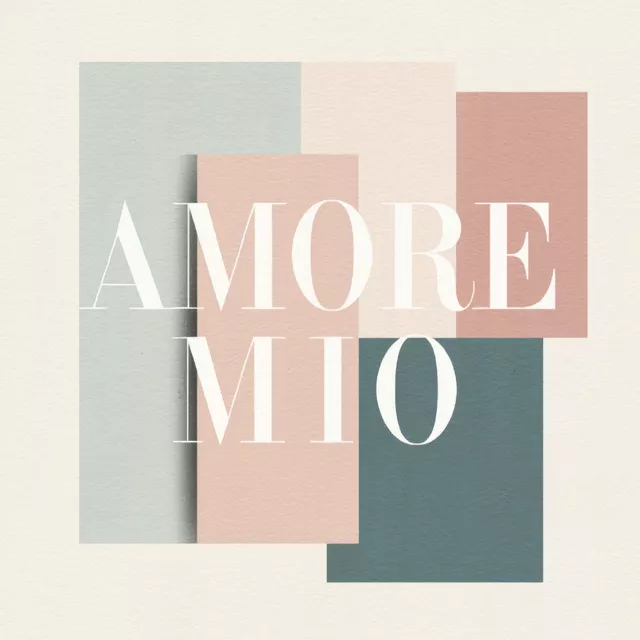 Servietten Amore Mio - Geometrisch