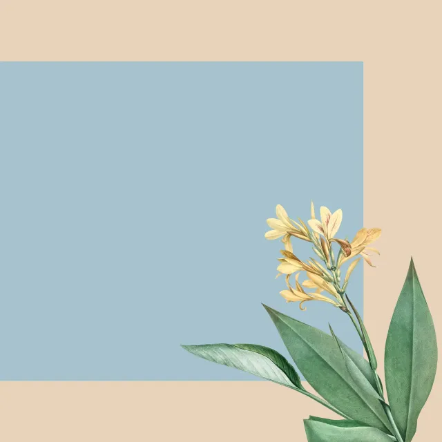 Tischset Tropischer Dschungel blau