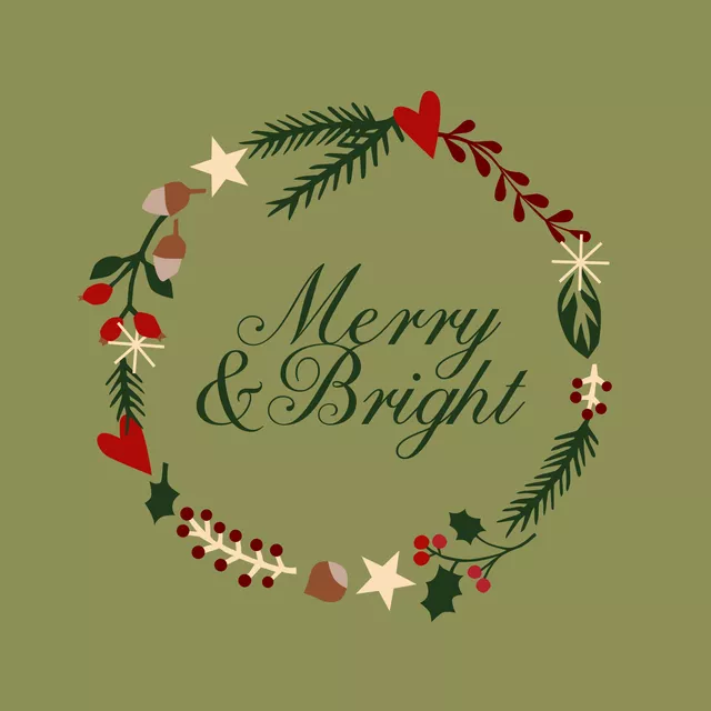 Kissen Merry & Bright