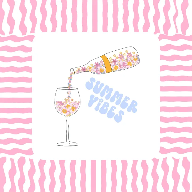 Servietten Spritz Summer Vibes Blumen