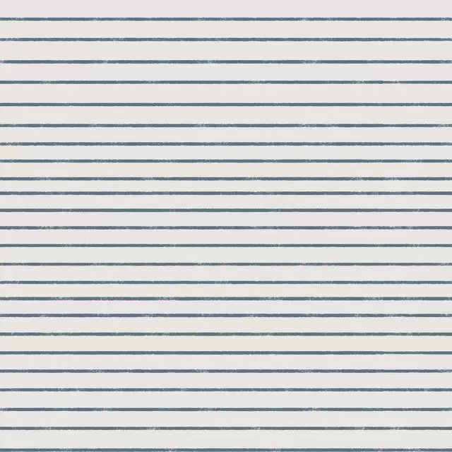 Bankauflage Streifen Graublau Hell
