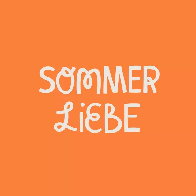 Kissen Sommerliebe orange