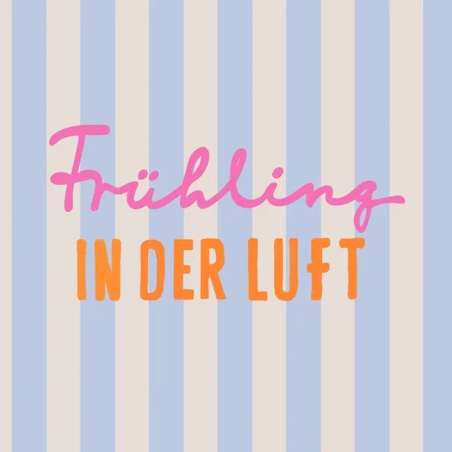 Kissen Frühling in der Luft