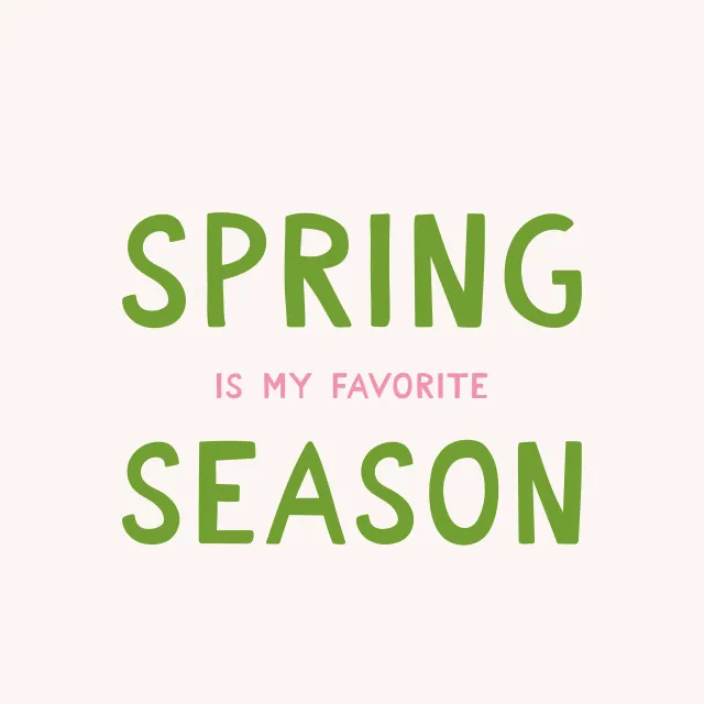 Servietten Spring Frühling Spruchkissen