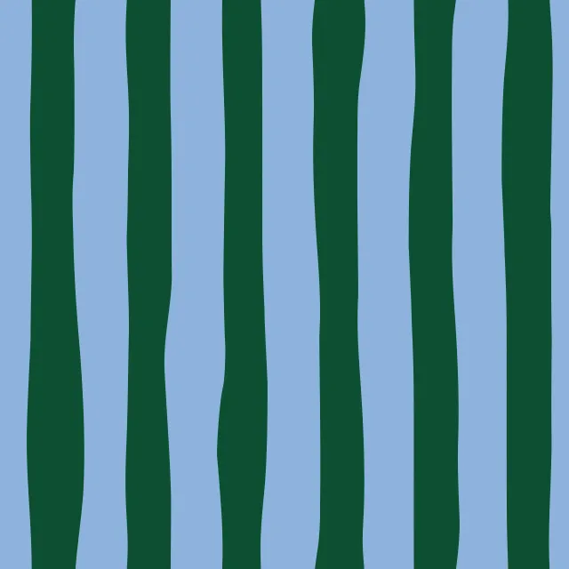 Bodenkissen Streifen grün-blau