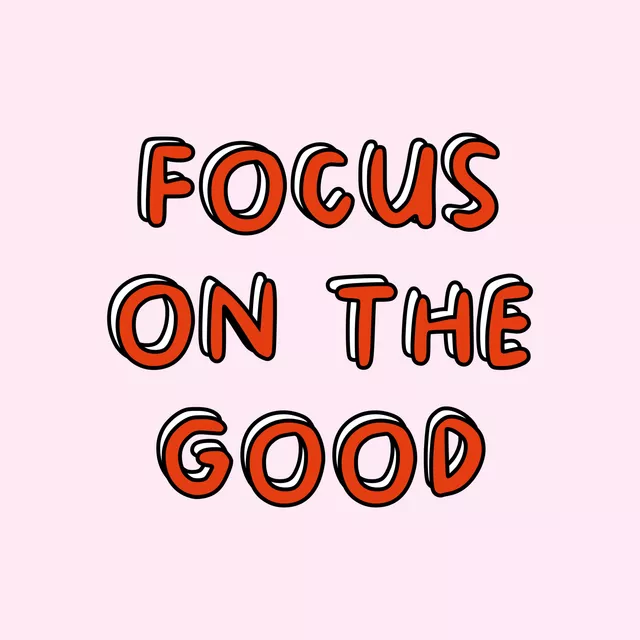 Kissen Focus on the Good