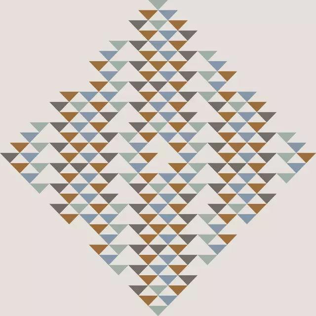 Tischläufer Boho Triangle Diamond