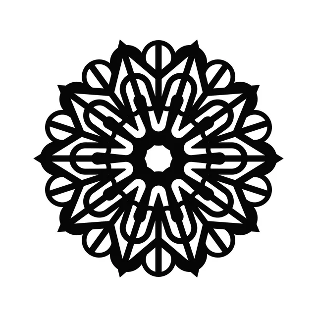 Servietten Puristischer Stern No2