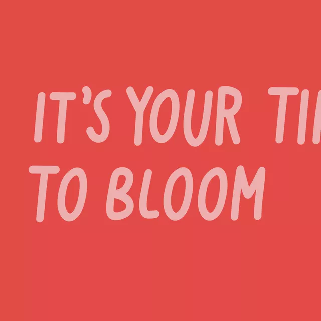 Kissen Time to Bloom